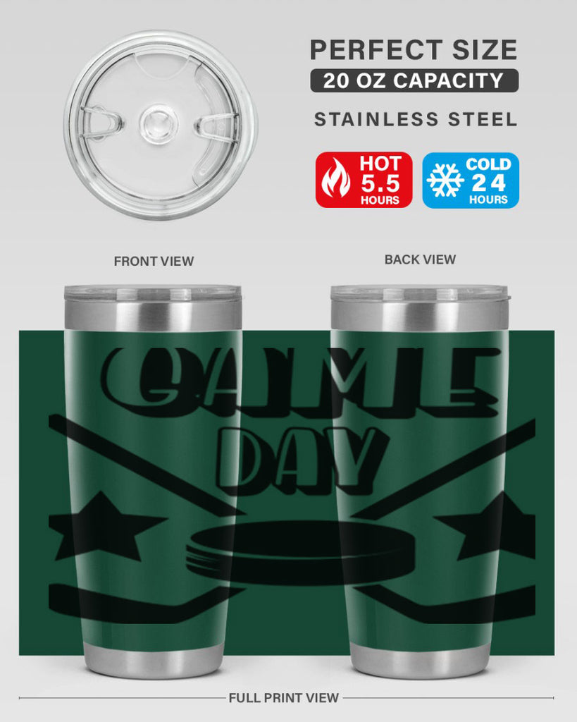 Game day 1220#- hockey- Tumbler