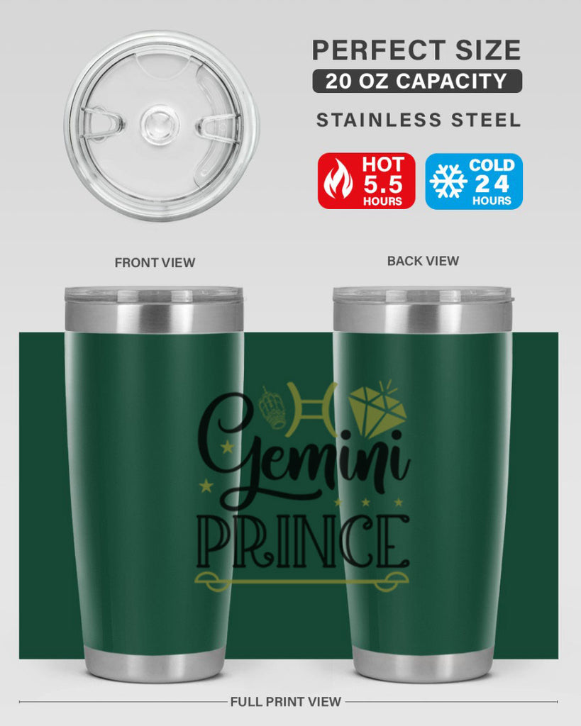 Gemini prince 229#- zodiac- Tumbler