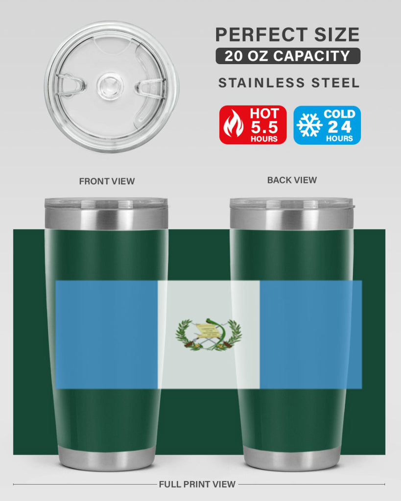 Guatemala 129#- world flags- Tumbler