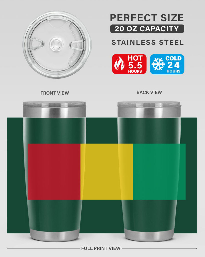 Guinea 127#- world flags- Tumbler
