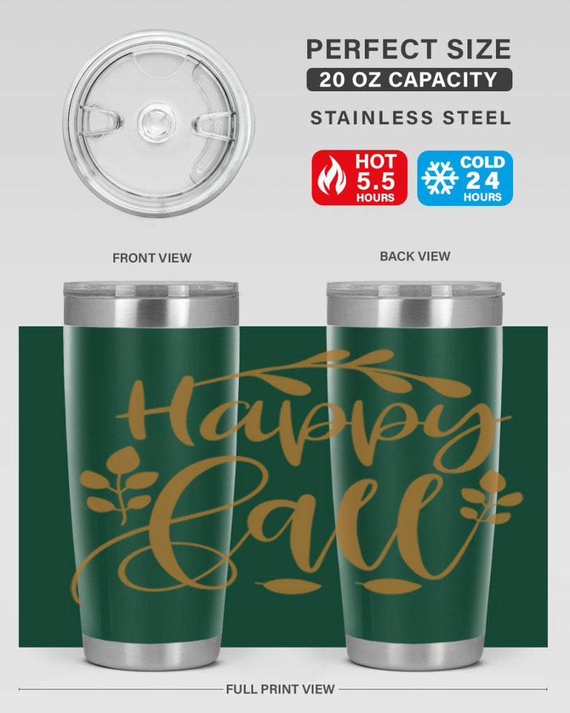 Happy Fall 236#- fall- Tumbler
