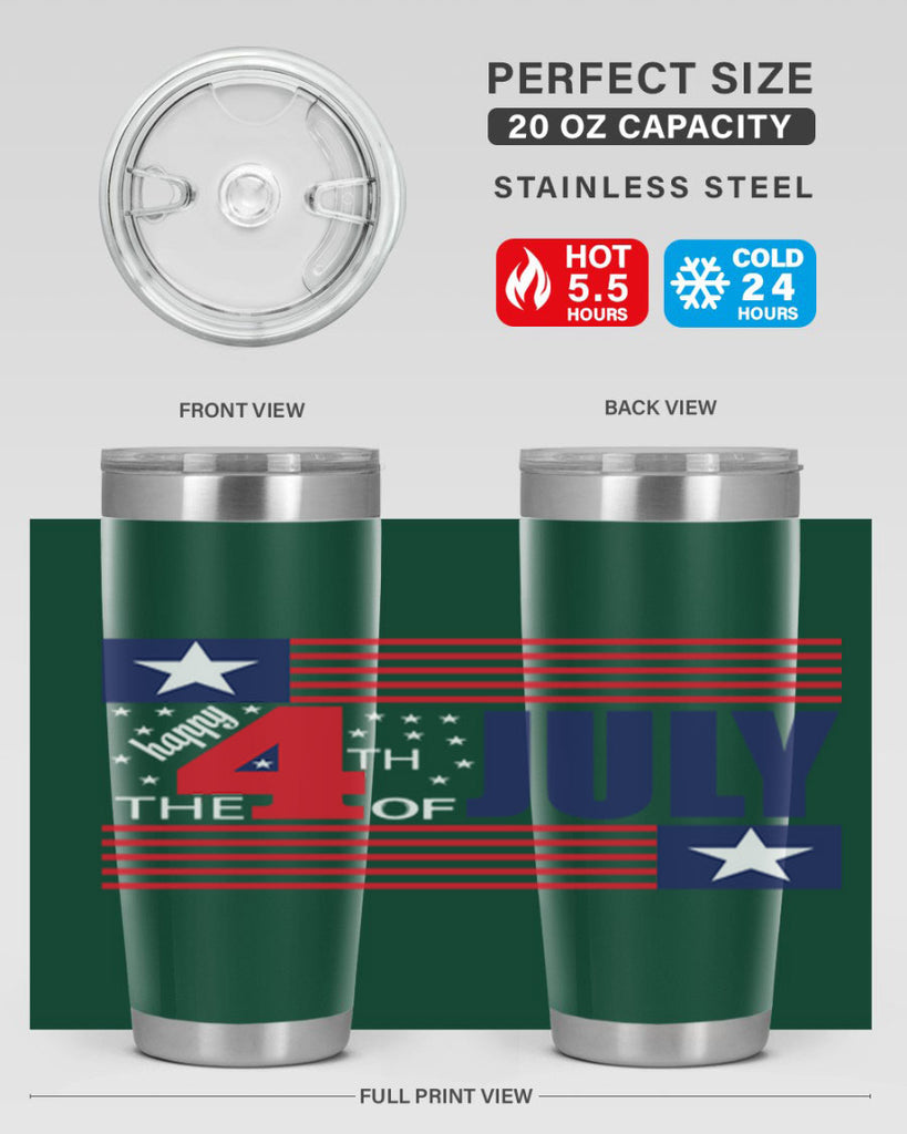 Happy th july Style 100#- Fourt Of July- Tumbler