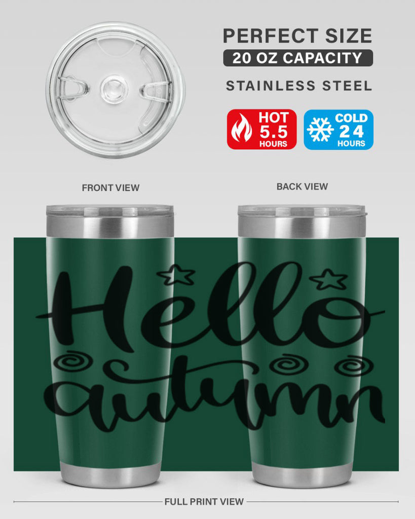Hello Autumn 270#- fall- Tumbler