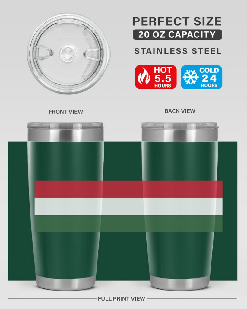 Hungary 123#- world flags- Tumbler