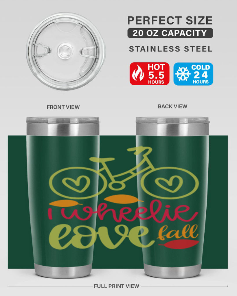 I Wheelie Love Fall 342#- fall- Tumbler