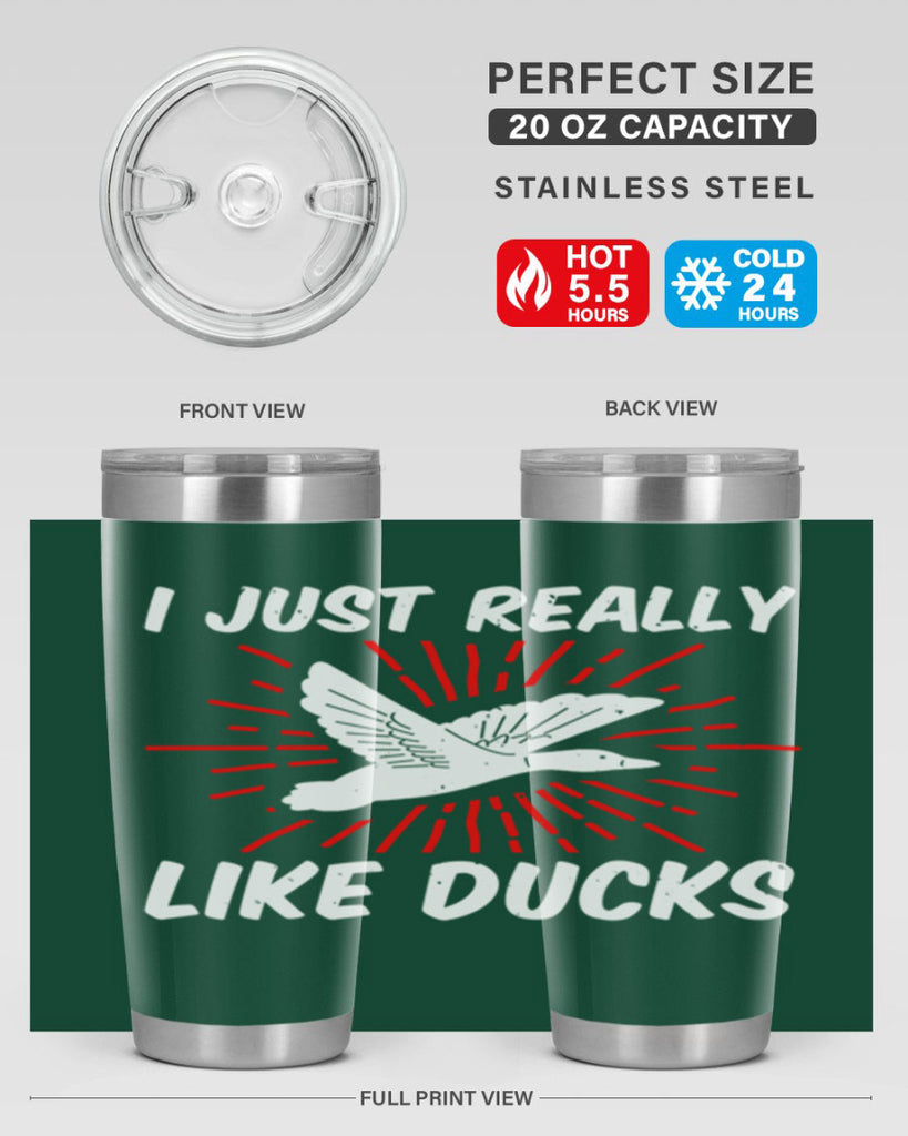I just really like ducks Style 50#- duck- Tumbler