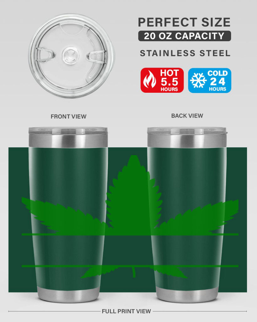 I love cannabis 124#- marijuana- Tumbler