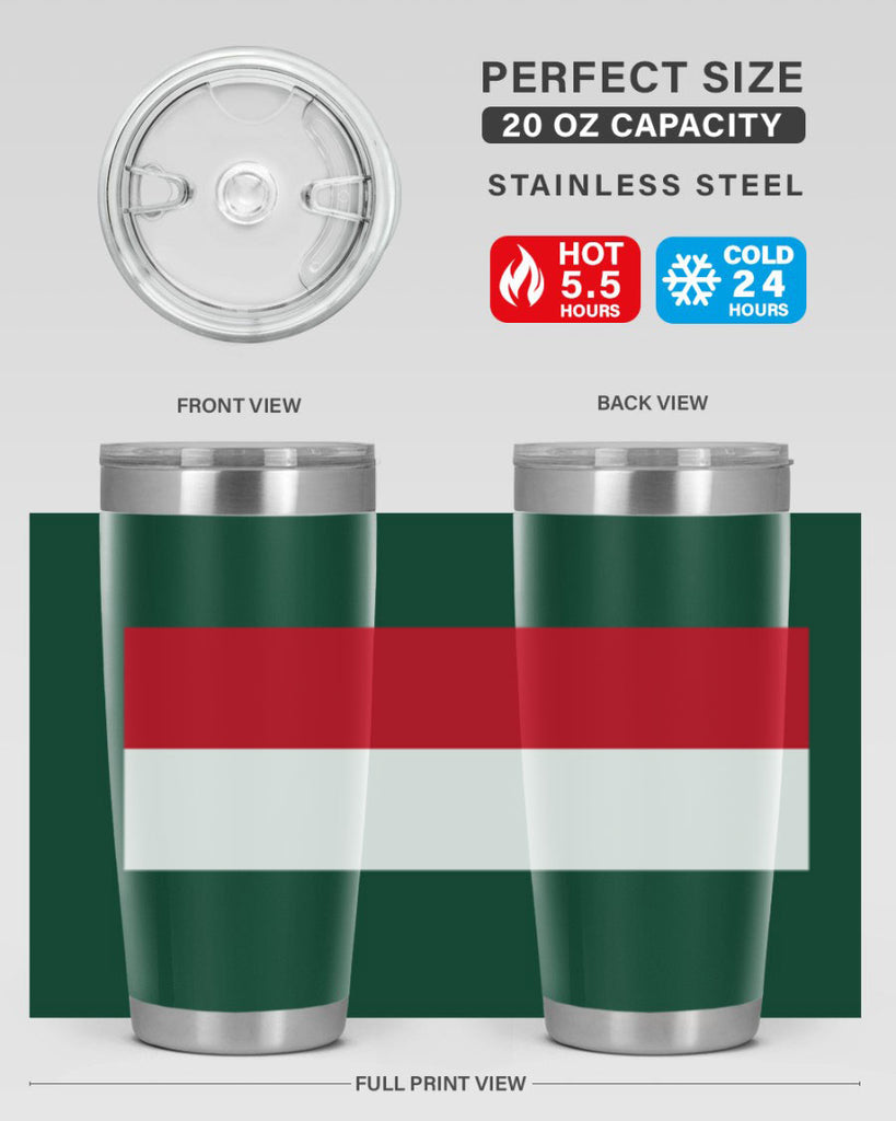 Indonesia 120#- world flags- Tumbler