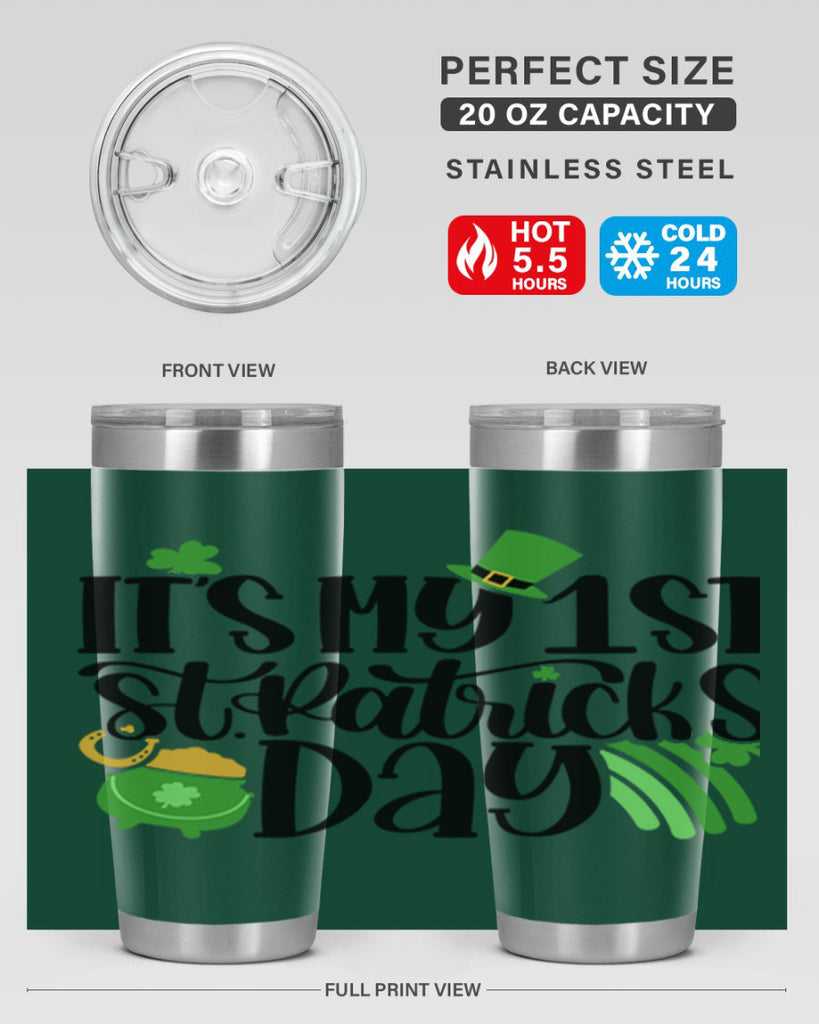 Its My st St Patricks Day Style 76#- St Patricks Day- Tumbler