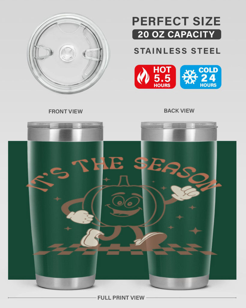 Its The Season 378#- fall- Tumbler