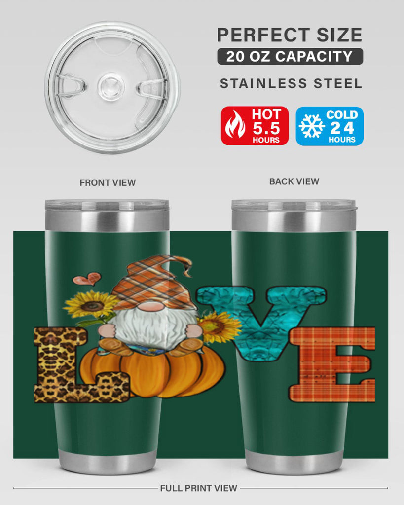LOVEFallGnome 417#- fall- Tumbler