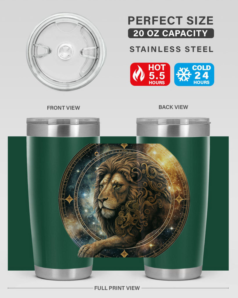 Leo 277#- zodiac- Tumbler