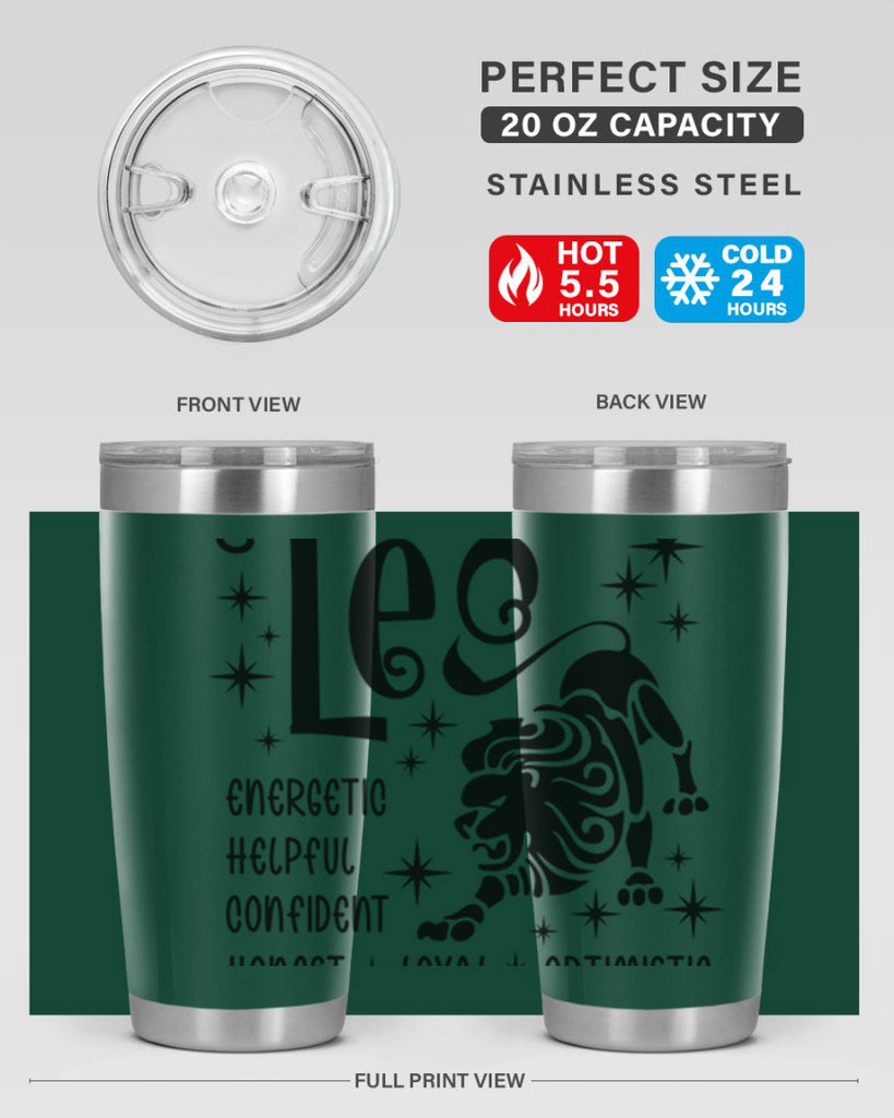 Leo 278#- zodiac- Tumbler