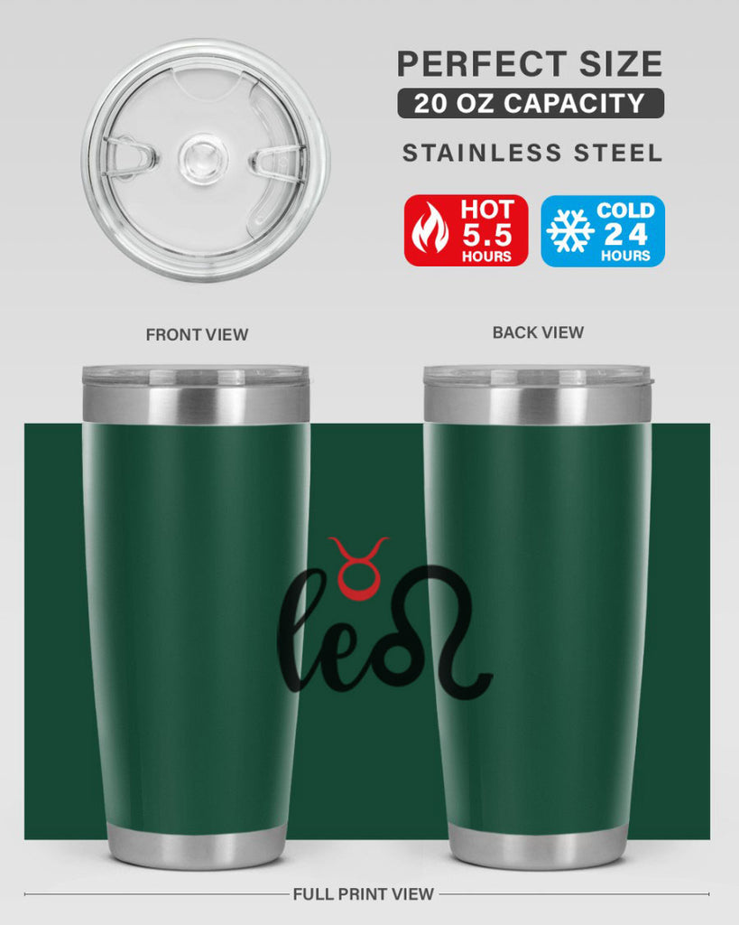 Leo 284#- zodiac- Tumbler