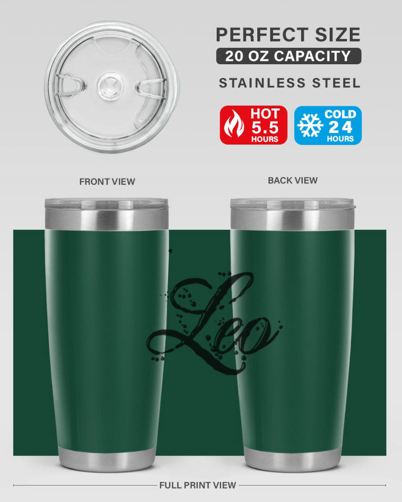 Leo 287#- zodiac- Tumbler