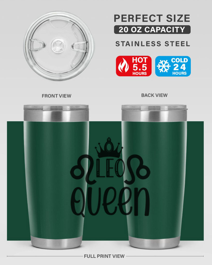 Leo queen 292#- zodiac- Tumbler