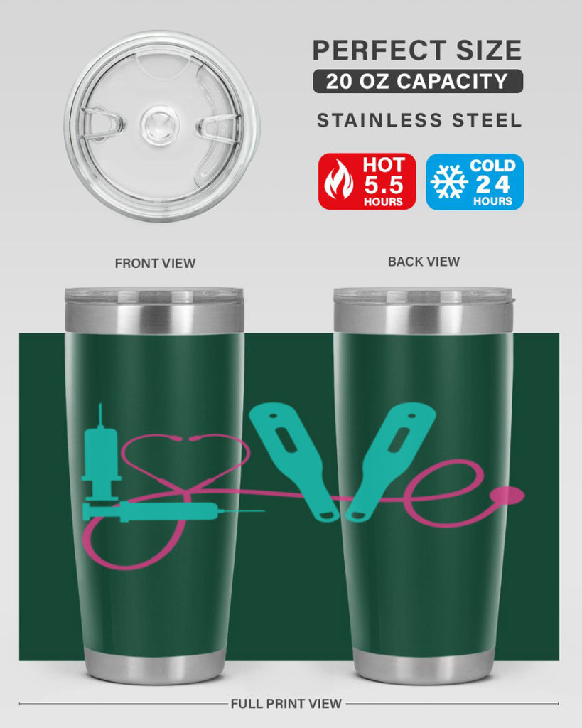Love Style Style 135#- nurse- tumbler