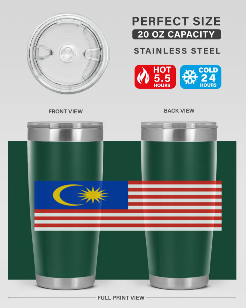 Malaysia 94#- world flags- Tumbler