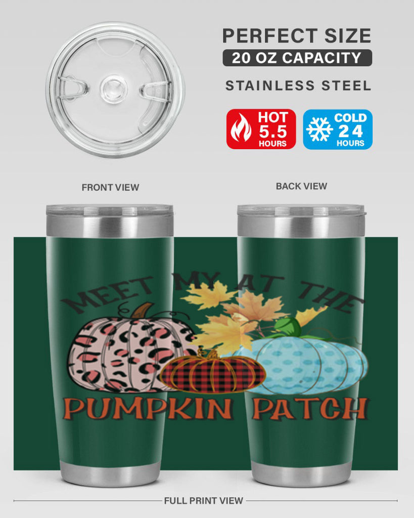 Meet My at the Pumpkin Patch 425#- fall- Tumbler