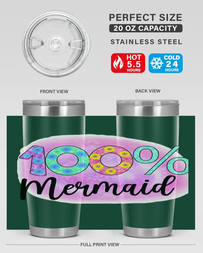 Mermaid 1#- mermaid- Tumbler