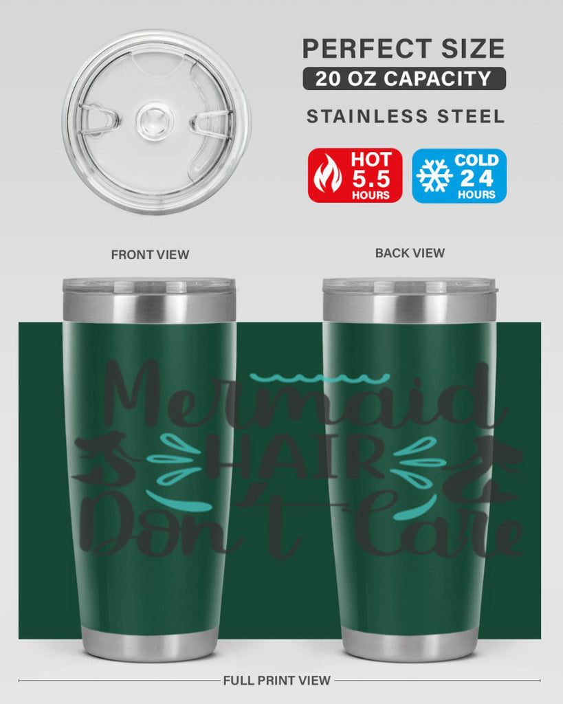 Mermaid Hair Don’t Care 359#- mermaid- Tumbler