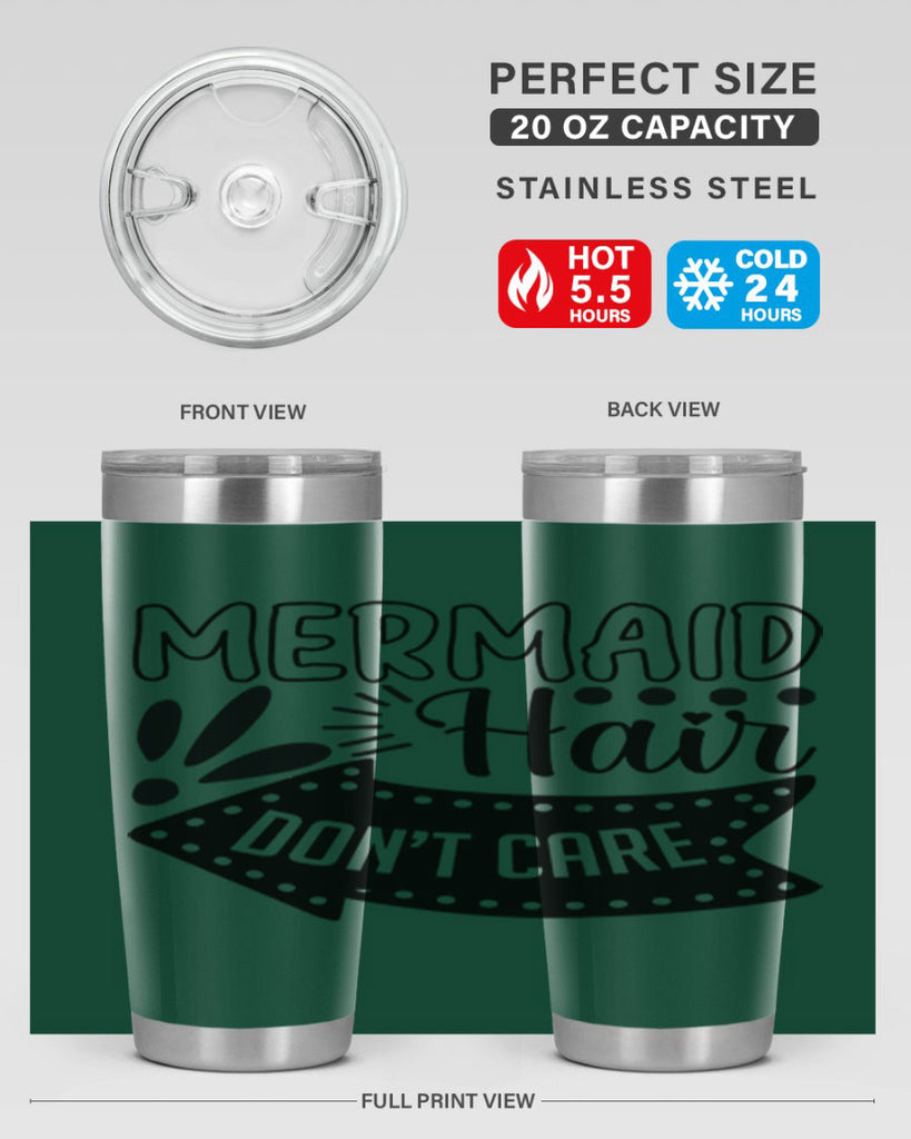 Mermaid hair dont care 403#- mermaid- Tumbler