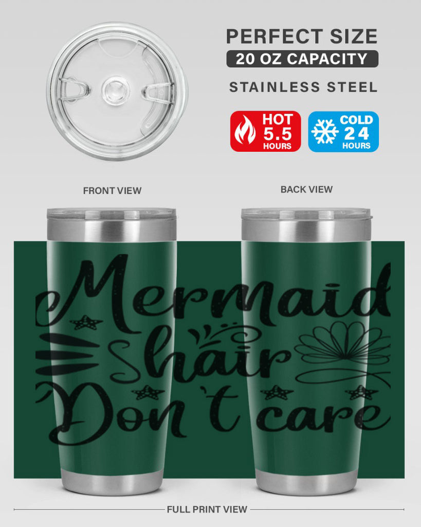 Mermaid hair dont care 415#- mermaid- Tumbler