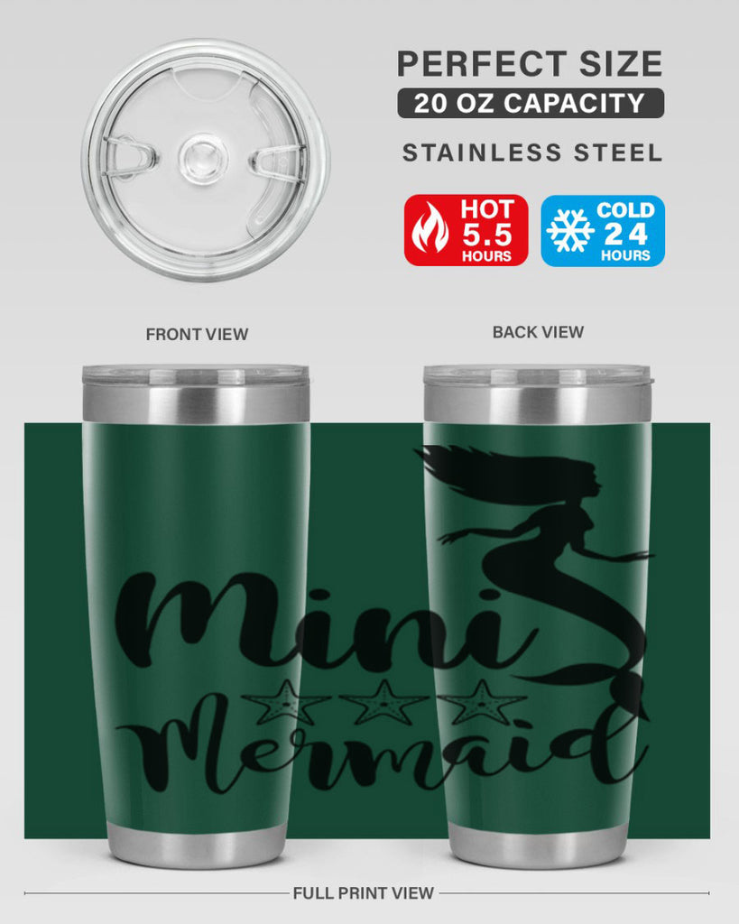 Mini mermaid 512#- mermaid- Tumbler