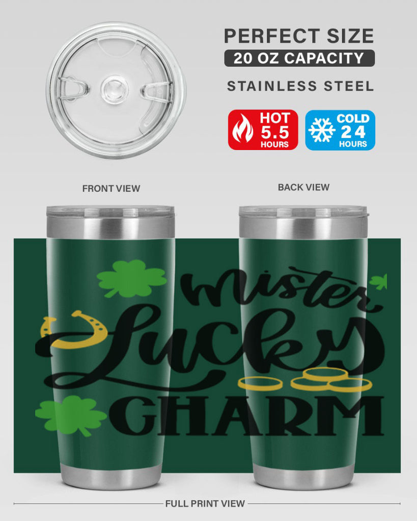 Mister Lucky Charm Style 46#- St Patricks Day- Tumbler