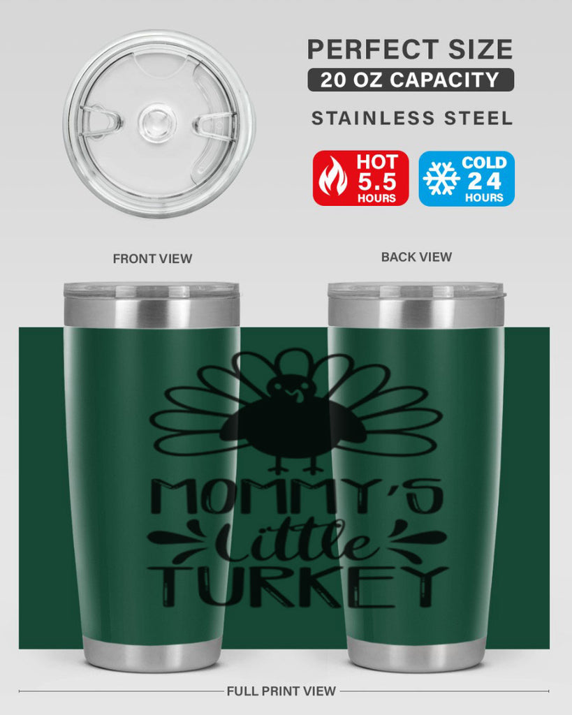 Mommy s Little Turkey 427#- fall- Tumbler