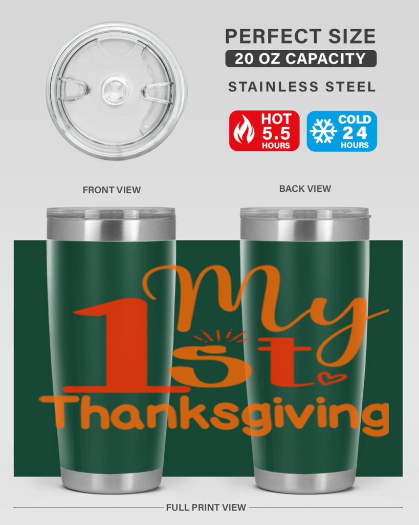 My st Thanksgiving Design 431#- fall- Tumbler