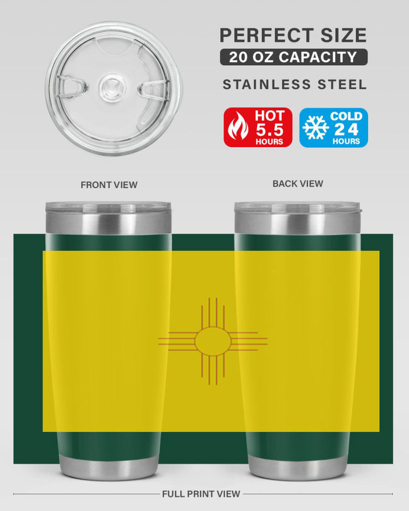 New Mexico 21#- Us Flags- Tumbler