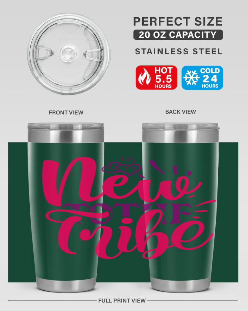 New To the Tribe Style 214#- baby- tumbler