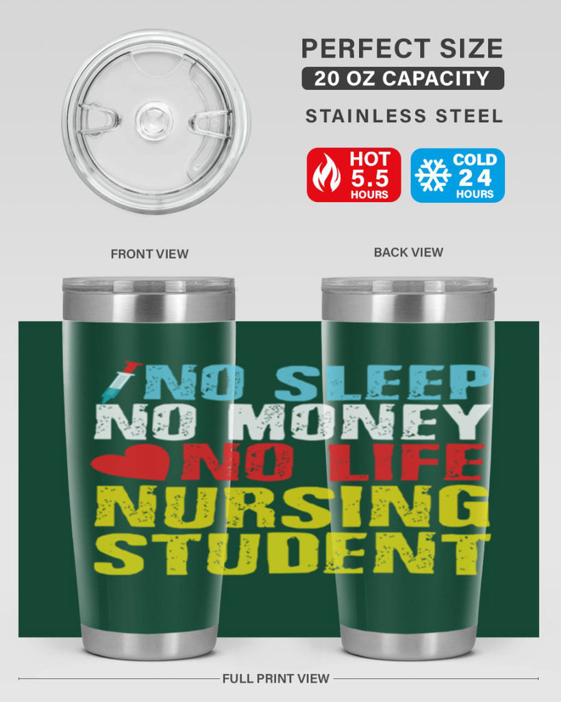 No Sleep Style 290#- nurse- tumbler