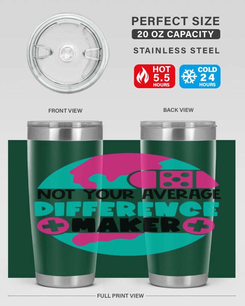 Not Your Averange Difference Maker Style Style 122#- nurse- tumbler