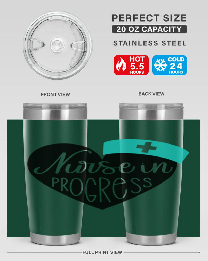 Nurse In Progress Style Style 112#- nurse- tumbler