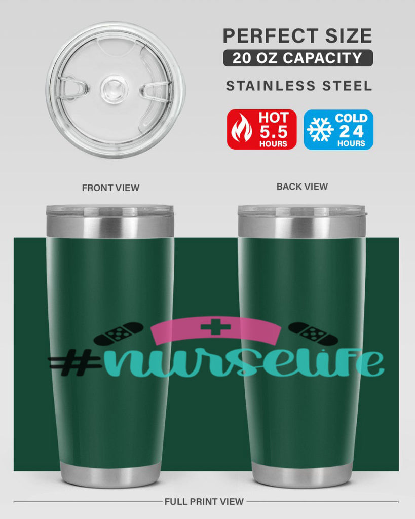 Nurse Life Style Style 107#- nurse- tumbler