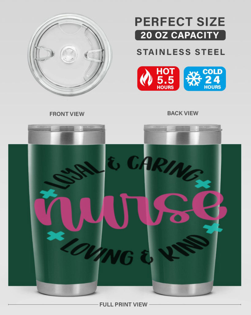 Nurse Loyal Caring Style Style 104#- nurse- tumbler