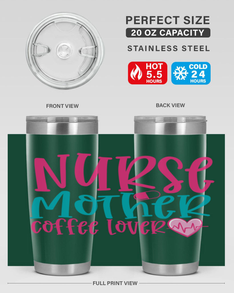 Nurse Mother Coffee Lover Style Style 99#- nurse- tumbler