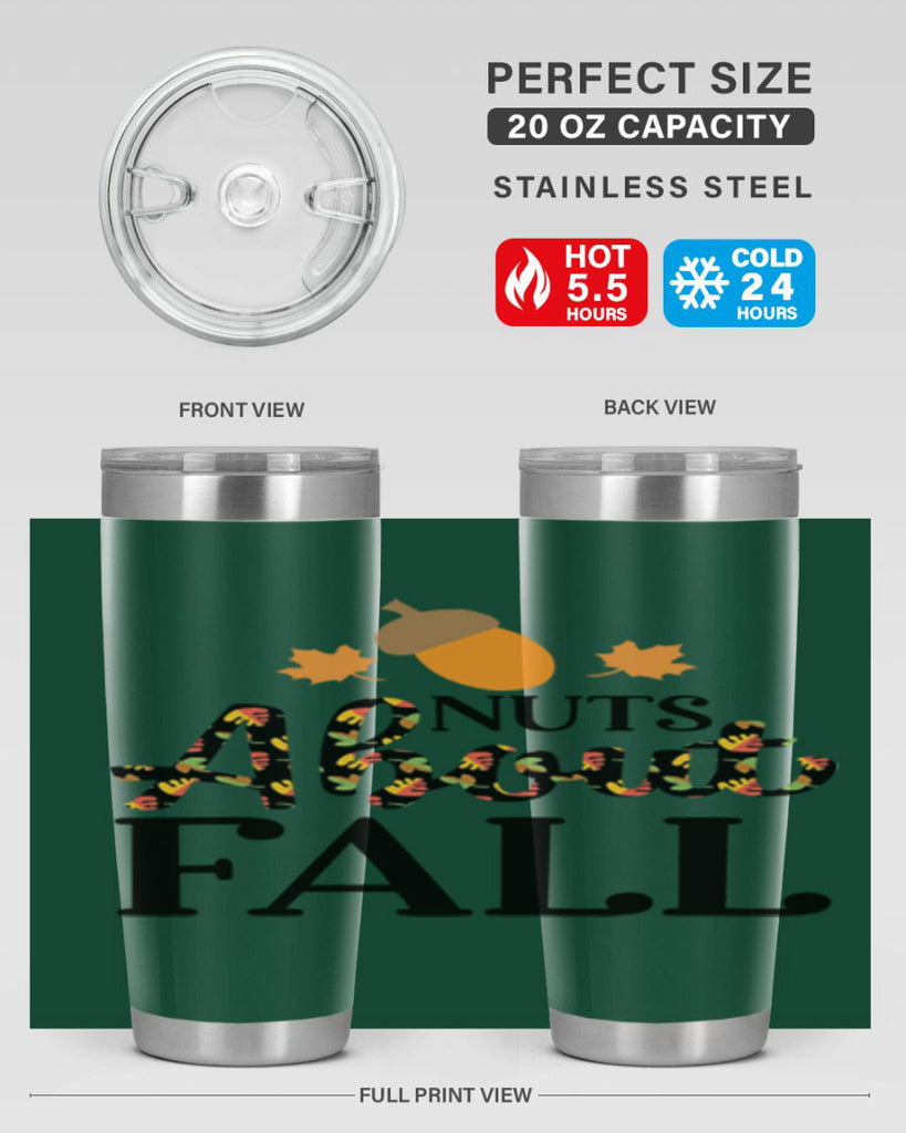 Nutsaboutfall 447#- fall- Tumbler