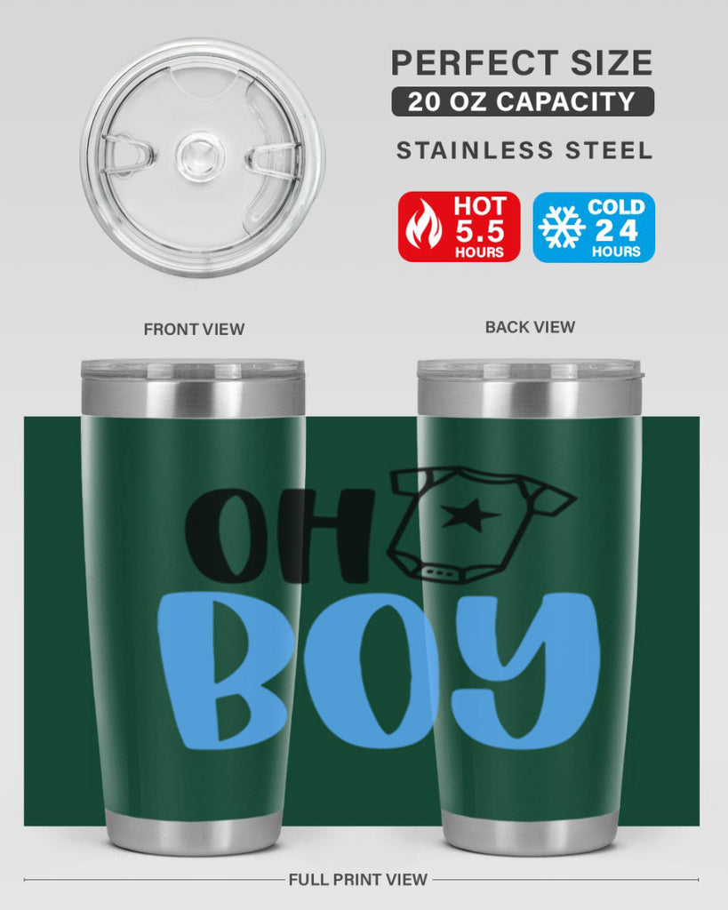 Oh Boy Style 35#- baby- tumbler