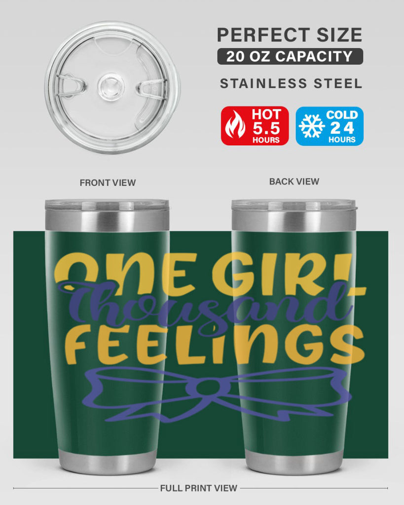 One Girl Thousand Feelings Style 208#- baby- tumbler