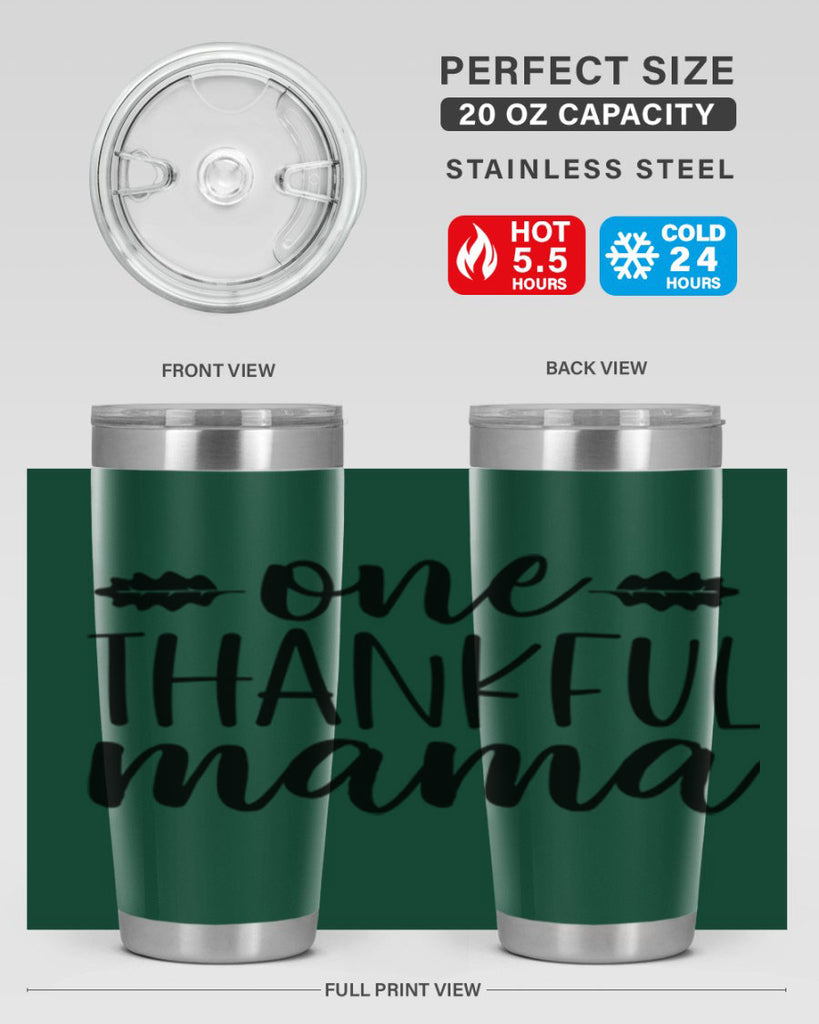 One Thankful Mama 464#- fall- Tumbler