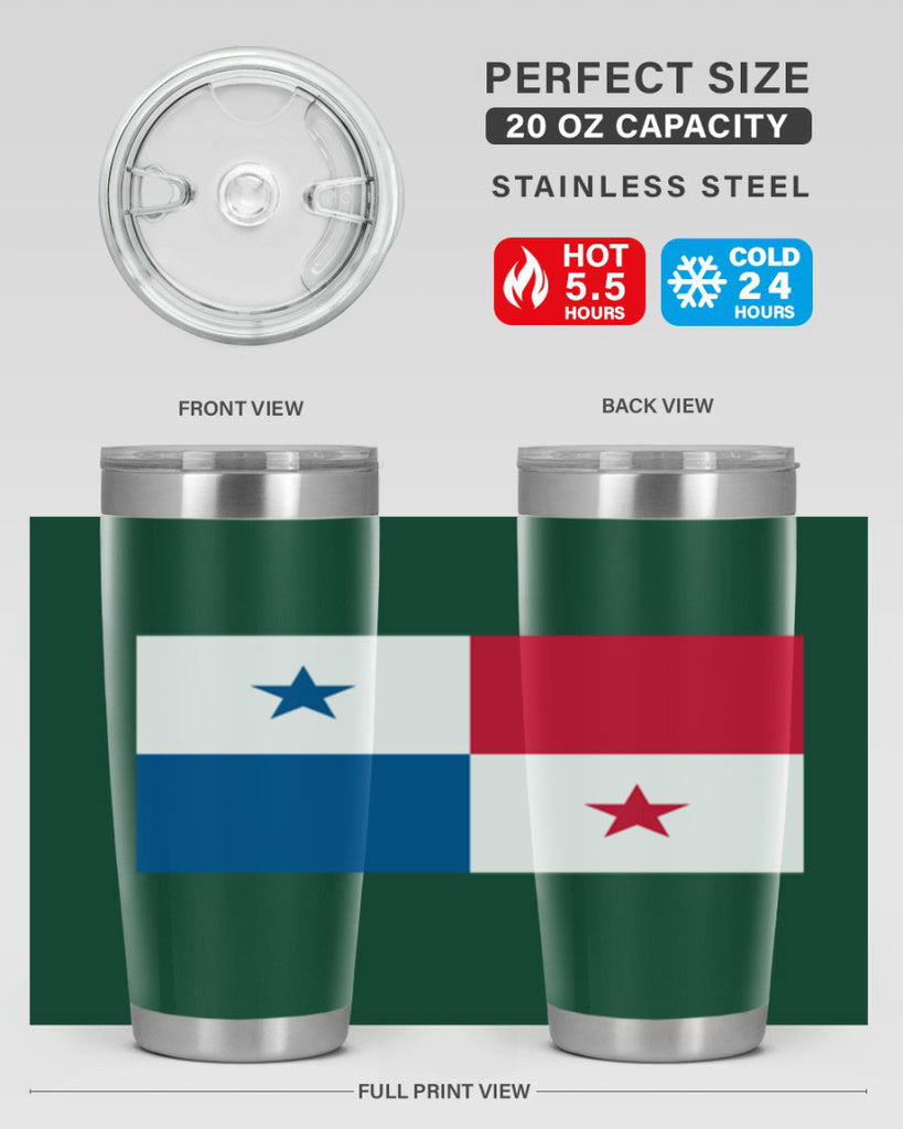 Panama 63#- world flags- Tumbler