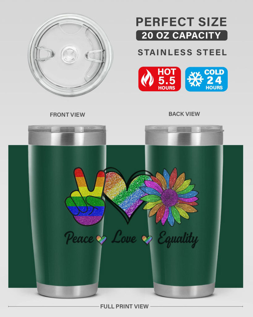 Peace Love Equality Lgbt Pride Design 40#- lgbt- Tumbler