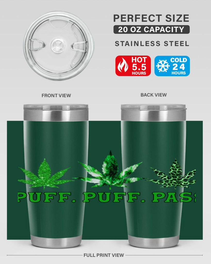 Puff Puff Pass 221#- marijuana- Tumbler