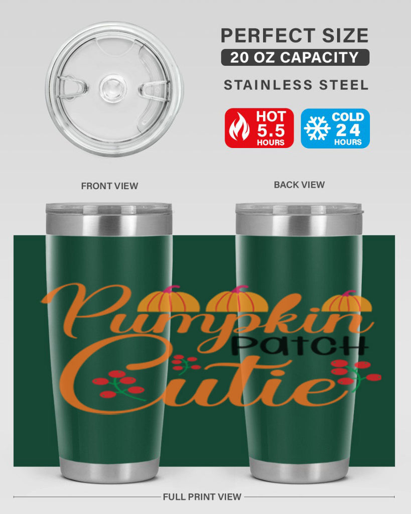 Pumpkin Patch Cutie 529#- fall- Tumbler