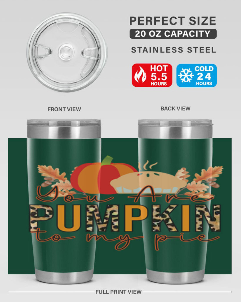 Pumpkin Pie Fall 531#- fall- Tumbler