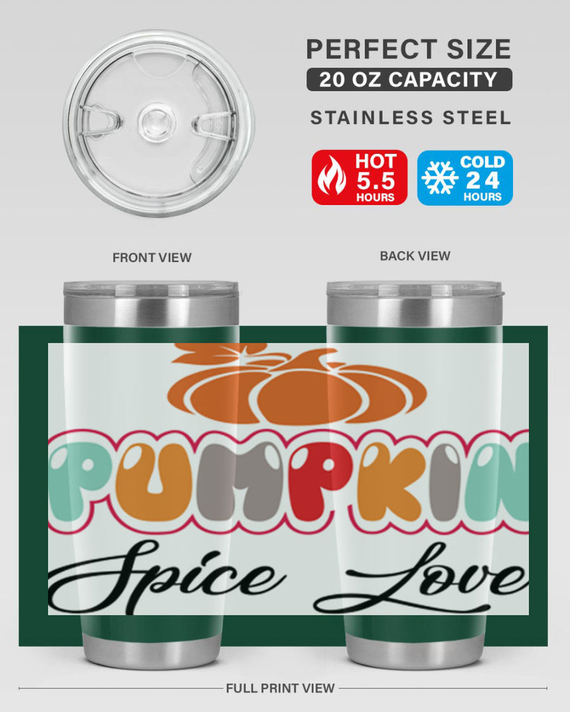 PumpkinSpiceLoverdesign 570#- fall- Tumbler