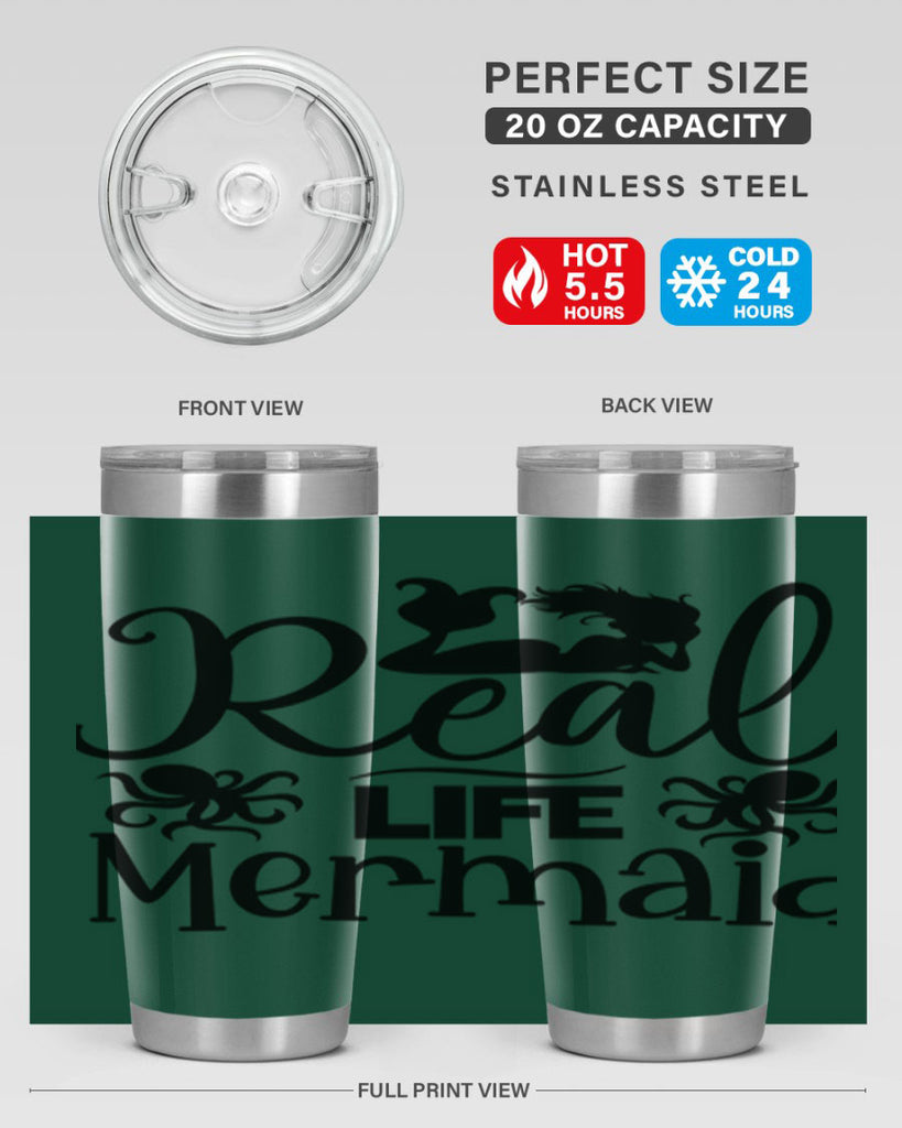 Real Life Mermaid 550#- mermaid- Tumbler